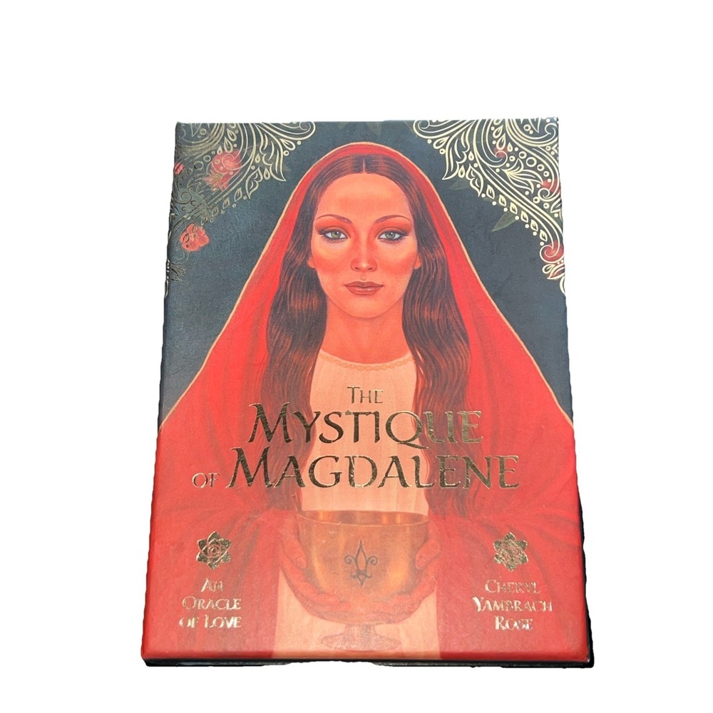 The Mystique of Magdalene An Oracle of Love Cheryl Yambrach Rose 44Cards + Book